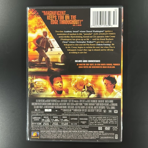 Man on Fire - DVD - Picture 2 of 4